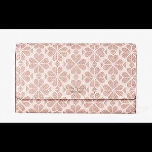 Kate spade spade flower chain clutch